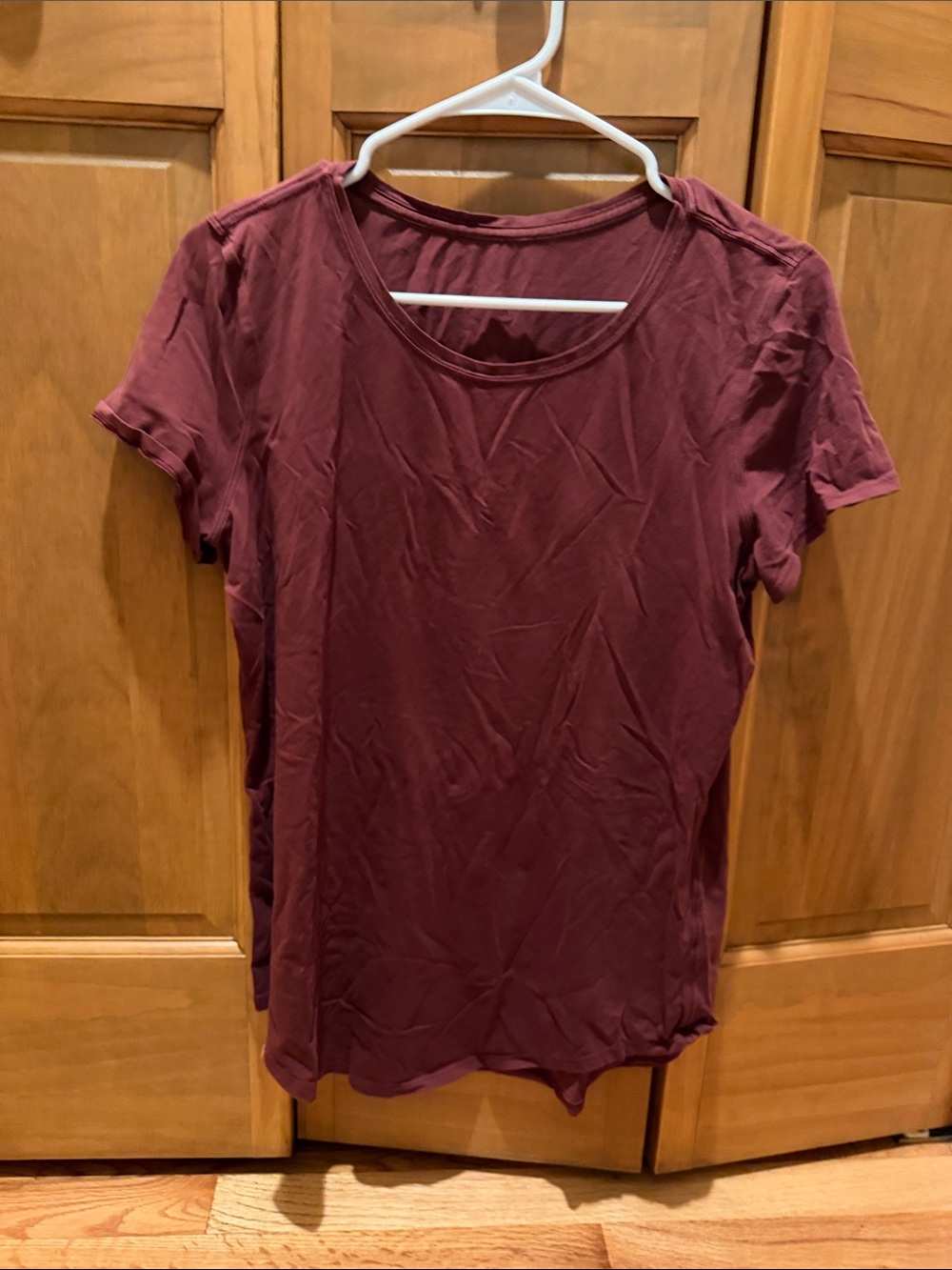 lululemon athletica Short Sleeve Crewneck Tee - Burgundy